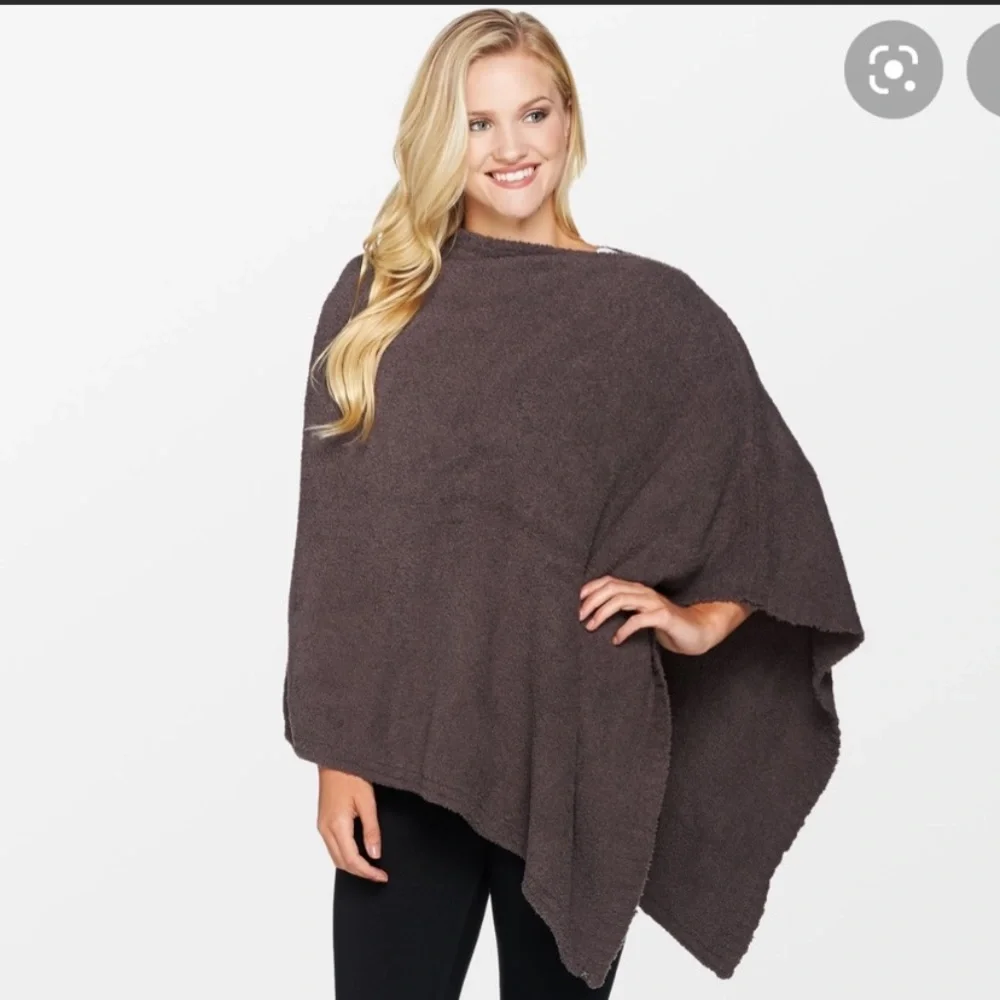 Barefoot Dreams Cozy Brown Robe - Picture 1 of 5